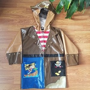Kidorable Pirate Hooded Raincoat
